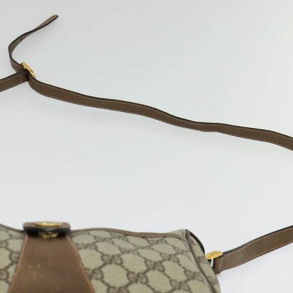 GUCCI GG Supreme Web Sherry Line Shoulder Bag Pvc Beige 89 02 032 - Picture 8 of 16